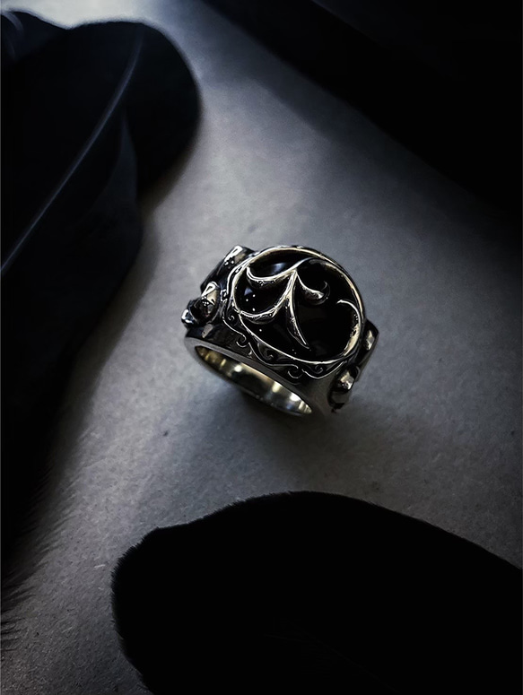 【礦石系列】 叛逆rebel 男士銀飾 925純銀 戒指 第1張的照片