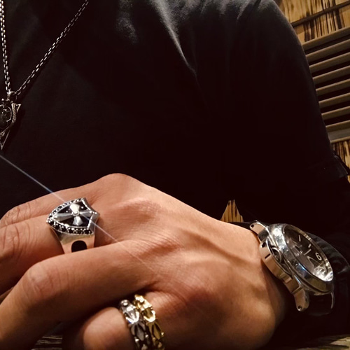 バロックシリーズ】シールドシルバー925スターリングシルバー