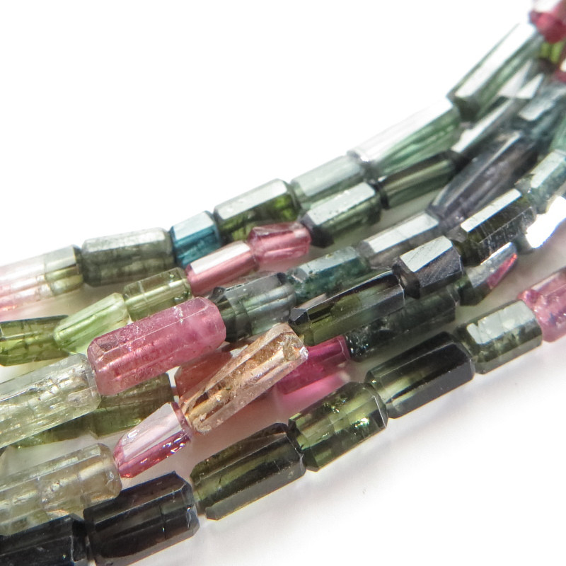 TOR-MLT-OTH-003H　マルチトルマリン　チューブ　1連