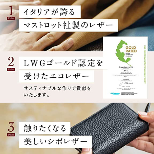 レザーミニカードケース　スキミング防止機能付き♪　グレー　【送料無料】(ST-943) 4枚目の画像