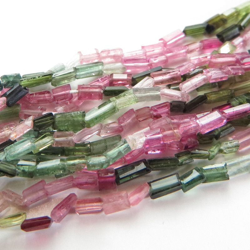 TOR-MLT-OTH-009H　マルチトルマリン　チューブ　1連