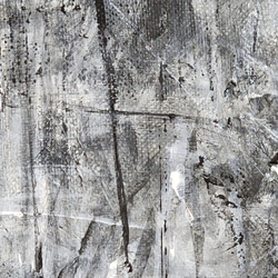 ひろ・あおき　作　「知覚022 」　アクリル/キャンバス　S3　27.3x27.3cm　抽象絵画　現代アート　スクエア 5枚目の画像