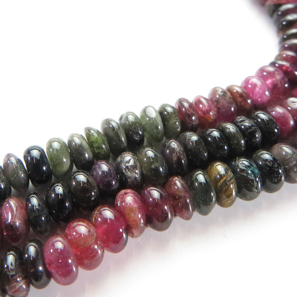 TOR-MLT-BTT-007H　バイカラートルマリン　ボタン　1連 