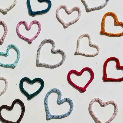 ウールレター ハートガーランド ガーランド fleurs blanches 通販