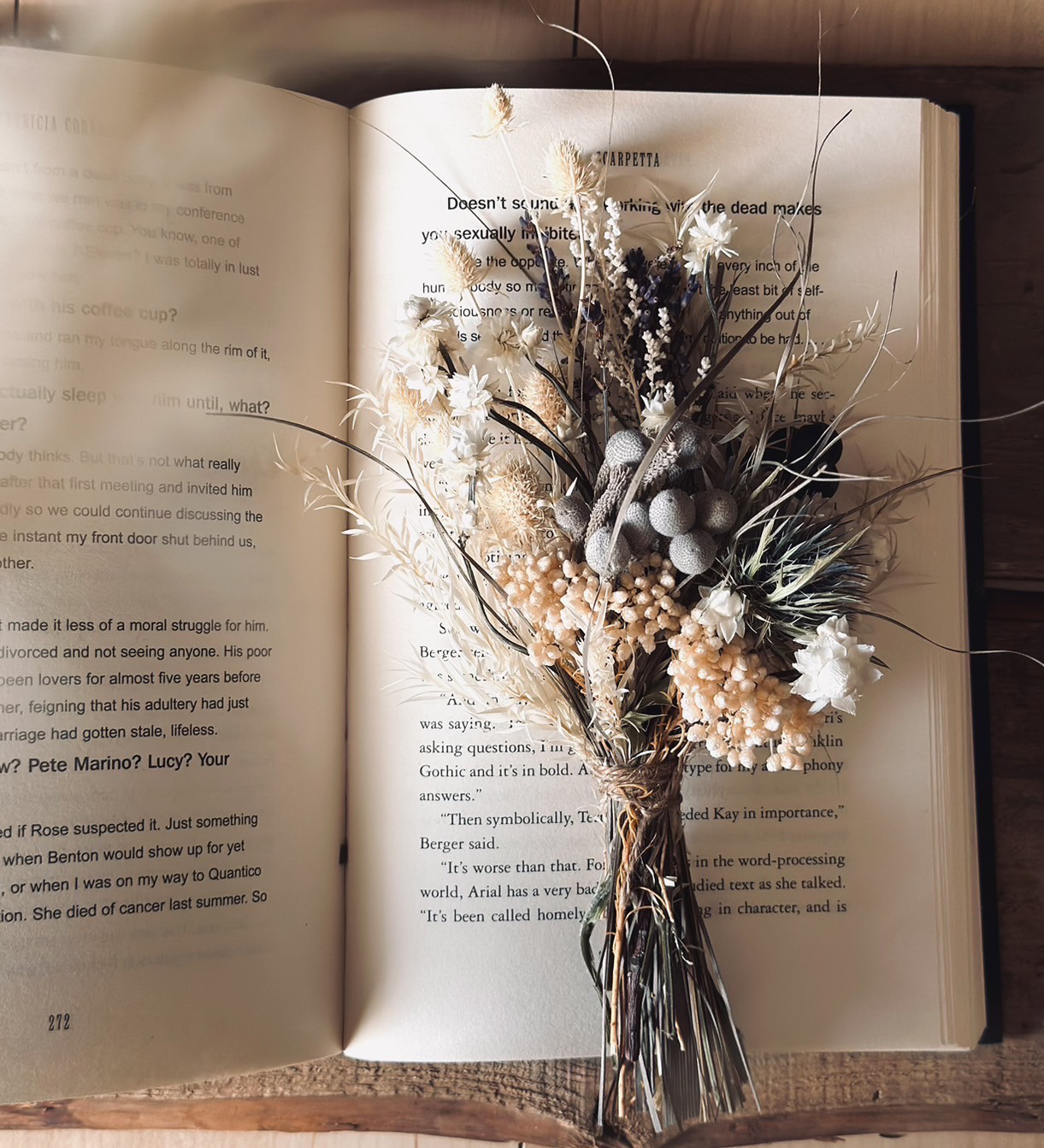 ドライフラワースワッグ ドライフラワースワッグ横型 M【Dried Flowers swag M