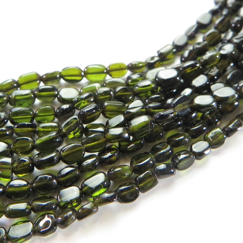 TORGE-OVL0001　グリーントルマリン　オーバル　1連