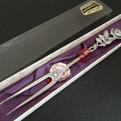 ドイツ Hildesheimer Rose 薔薇のピクルスフォーク ヒルデスハイム