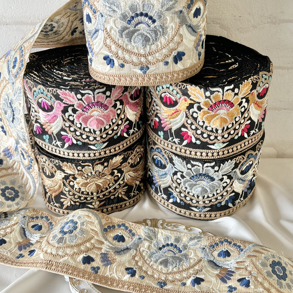 Silk Bow (シルクリボン) PastelSky：Original Silk Ribbon シルクリボン – Lademya Silks