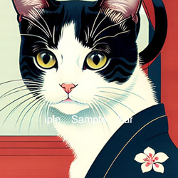 志水俊介「可愛い2匹の子猫」 油絵 額縁外寸 46.0x40.0x6.0㎝ 絵
