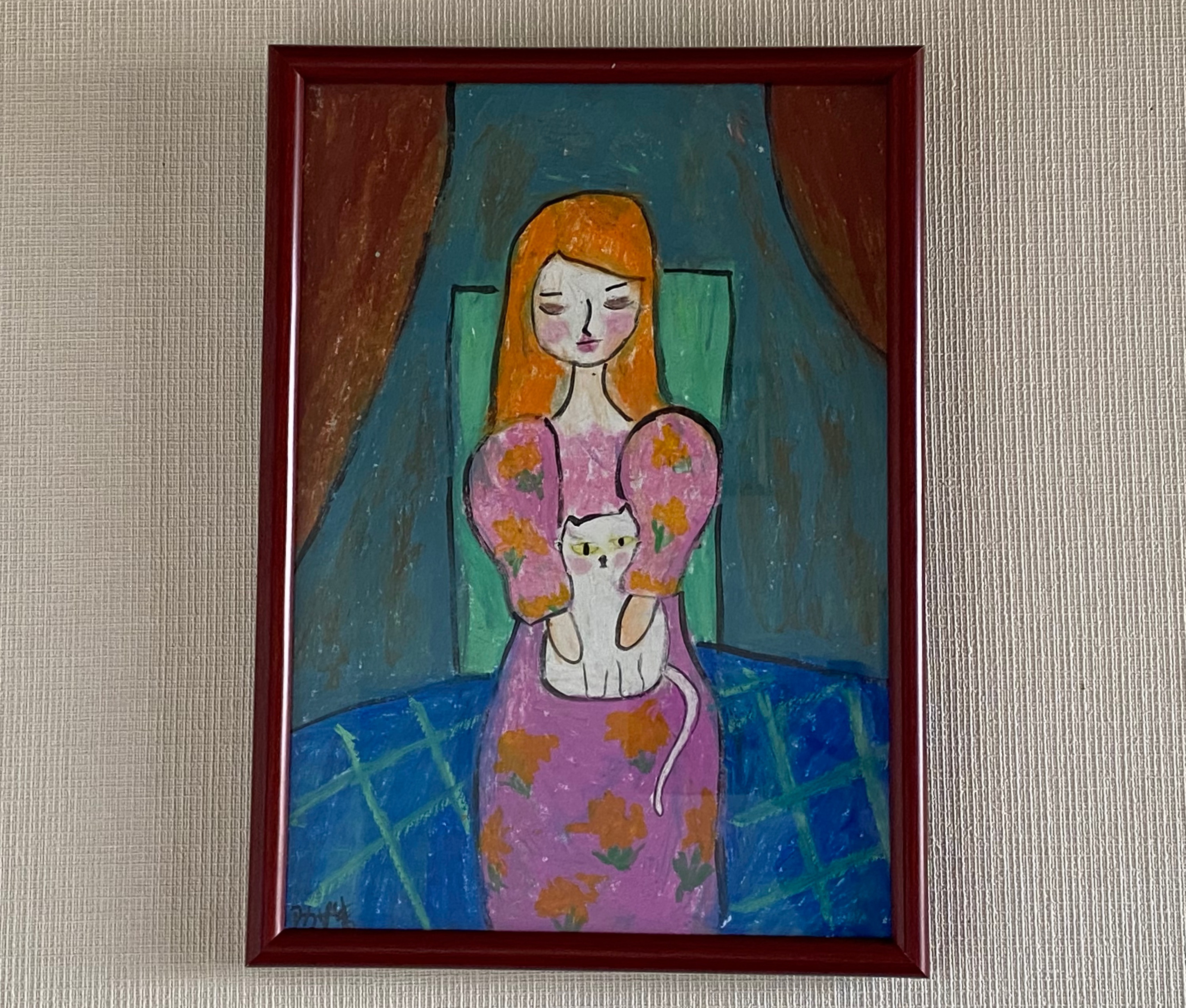 白い海油絵F3(273×220mm)