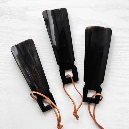 水牛角 シューホーン 靴べら 携帯用（バッファローホーン）DG004 小物