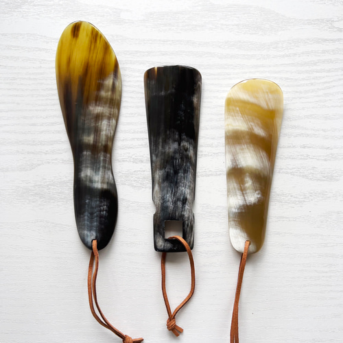 水牛角 シューホーン 靴べら 携帯用（バッファローホーン）DG004 小物