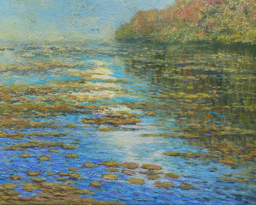 秋の昼」/油絵/風景画/F6号 絵画 Saku 通販 15668279｜Creema