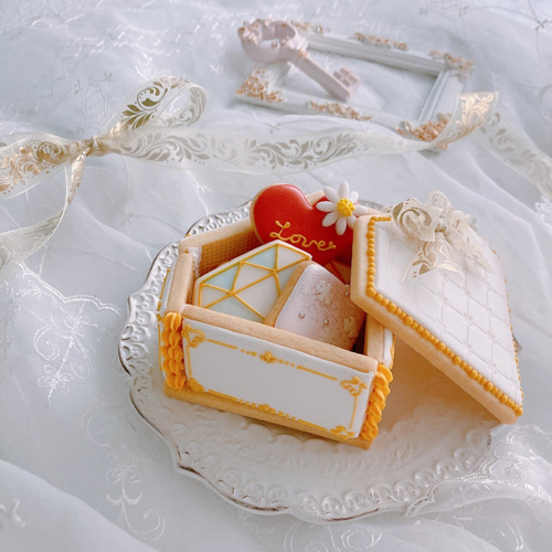 ダイヤモンド立体BOX クッキー型 その他素材 mimi_cookiecutter 通販