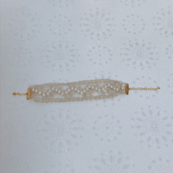 ribbon lace bracelet 9枚目の画像