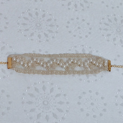 ribbon lace bracelet 7枚目の画像