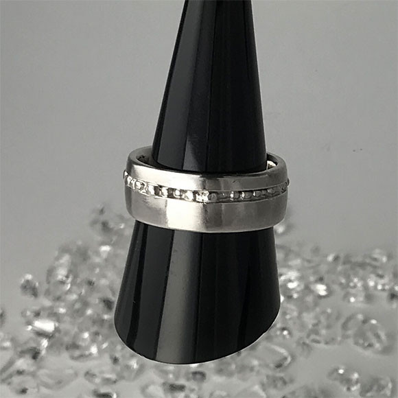 【つぶつぶ症候群】 17号リング きみわるかわいい  シルバー