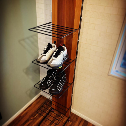 シューズラック 下駄箱 靴収納 ディスプレーラック オープンラック