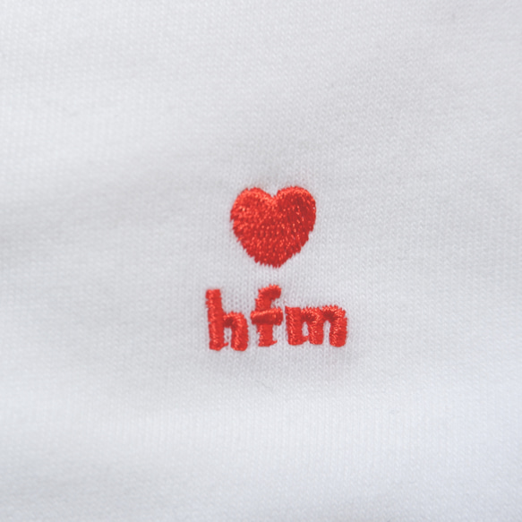 hfm 刺繍ロゴ入りロンT 3枚目の画像