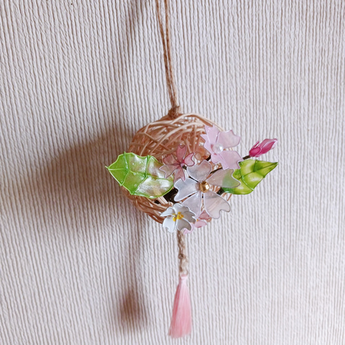 桜 さくら サクラ アメリカンフラワー ワイヤーアート アートフラワー