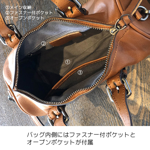 Jill・e 本革 カメラ バッグ ショルダー ボストン ミニポーチ