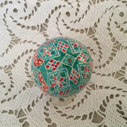 イースターエッグ(PYSANKY)  本物の卵です(๑˃̵ᴗ˂̵) 5枚目の画像