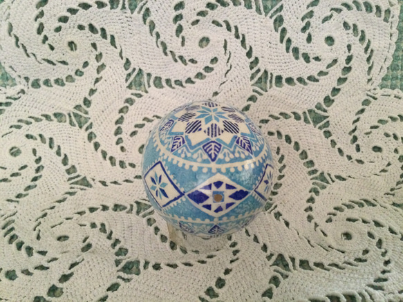 イースターエッグ(PYSANKY)  本物の卵です(๑˃̵ᴗ˂̵) 7枚目の画像