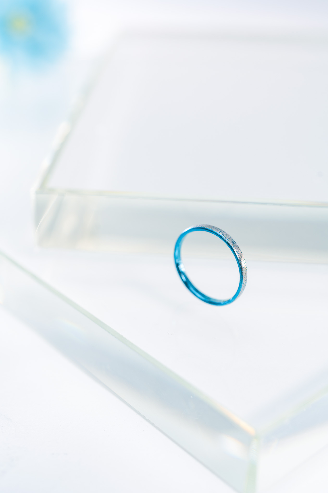 チタンリング スカイルーブsukairuubu 重ね付け 細指輪 SkinnyRing size約5.5号