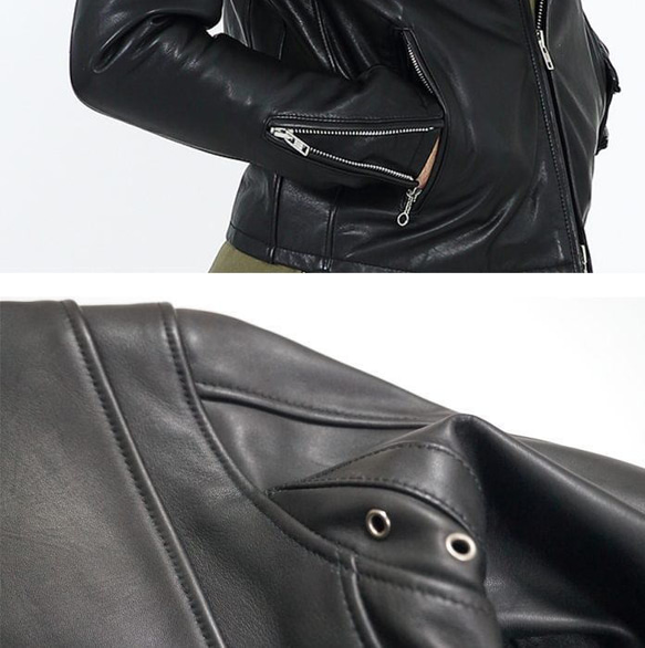レザージャケット オーダージャケット メンズアウター ジャケット 本革ジャケット 大きいサイズ 小さいサイズ ★★★★★ 　　cm