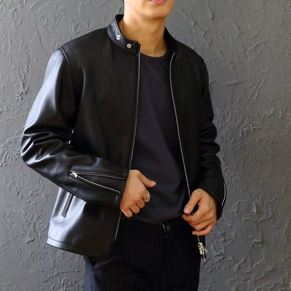 レザージャケット オーダージャケット メンズアウター ジャケット 本革ジャケット 大きいサイズ 小さいサイズ ★★★★★ 　　cm