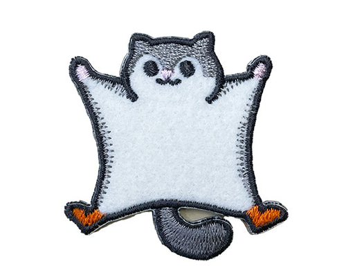 モモンガ】刺繍ステッカーワッペン ワッペン・アップリケ MONSTER