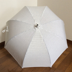 白絣日傘 2枚目の画像