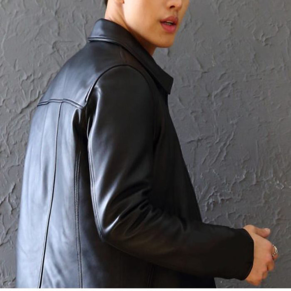 レザージャケット オーダージャケット メンズアウター ジャケット 本革ジャケット 大きいサイズ 小さいサイズ ★★★★★ 　　cm
