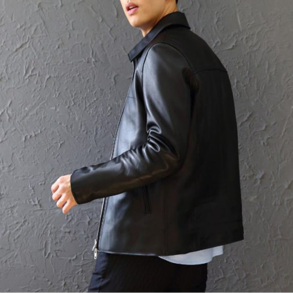 レザージャケット オーダージャケット メンズアウター ジャケット 本革ジャケット 大きいサイズ 小さいサイズ ★★★★★ 　　cm
