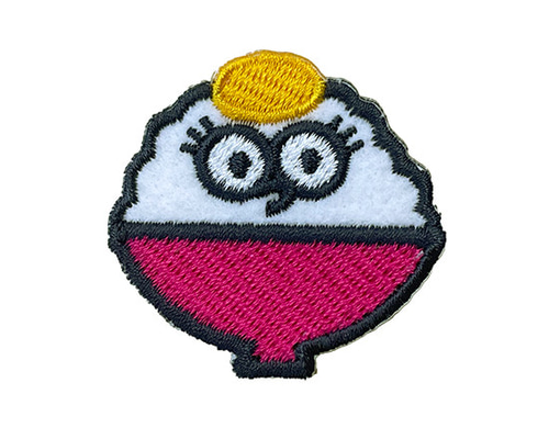 たまごかけごはん】刺繍ステッカーワッペン ワッペン