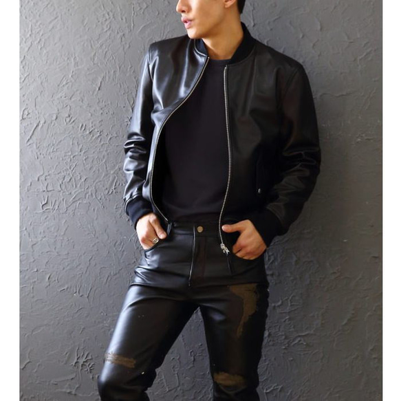 レザージャケット オーダージャケット メンズアウター ジャケット 本革ジャケット 大きいサイズ 小さいサイズ ★★★★★ 　　cm