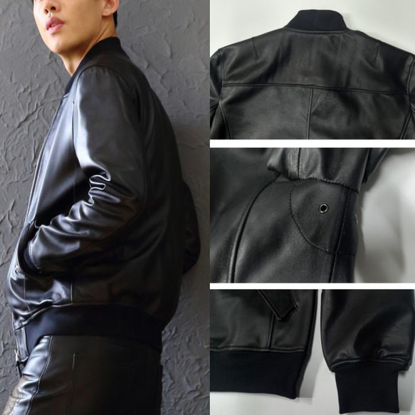 レザージャケット オーダージャケット メンズアウター ジャケット 本革ジャケット 大きいサイズ 小さいサイズ ★★★★★ 　　cm