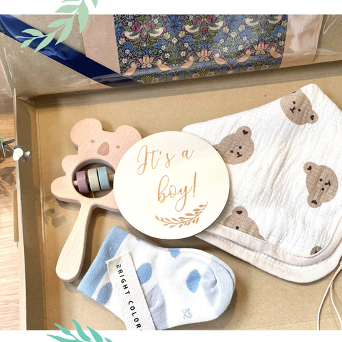 無料ラッピング⭐︎出産祝い⭐︎ベビーギフトセット 歯固め マルチ