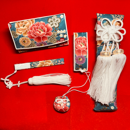 No.021 筥迫♡はこせこ♡懐剣セット 結婚式 振袖 十三参り コスプレ