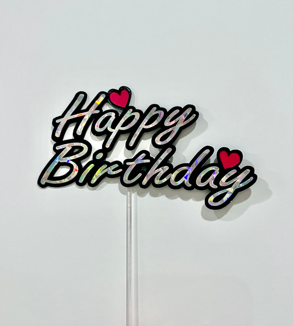 Happy Birthday ケーキトッパー 切り絵 ridona_topper 通販｜Creema(クリーマ)