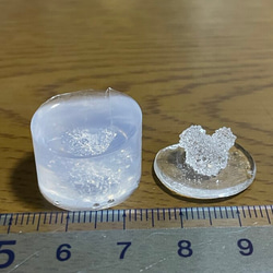 クマ形金平糖水晶（鉱石モールド）鉱石レジン用シリコンモールド型 3枚目の画像