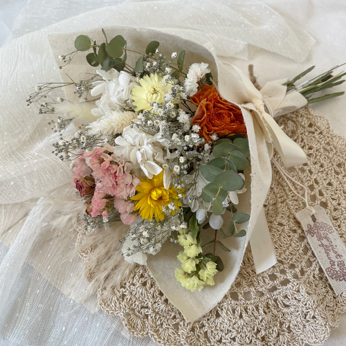 ♪送料込み♪ドライフラワー♪森のスワッグ♪no.12 ドライフラワー