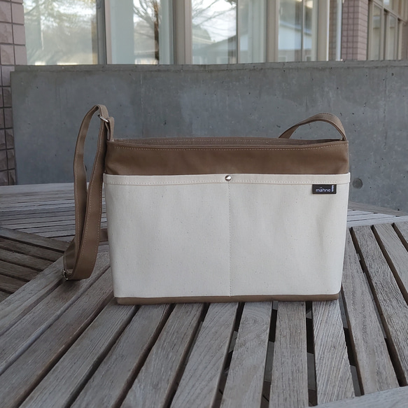 倉敷帆布　fabrica ショルダーバッグ　アッシュグレー 倉敷帆布 fabrica ショルダーバッグ アッシュグレー - メルカリ