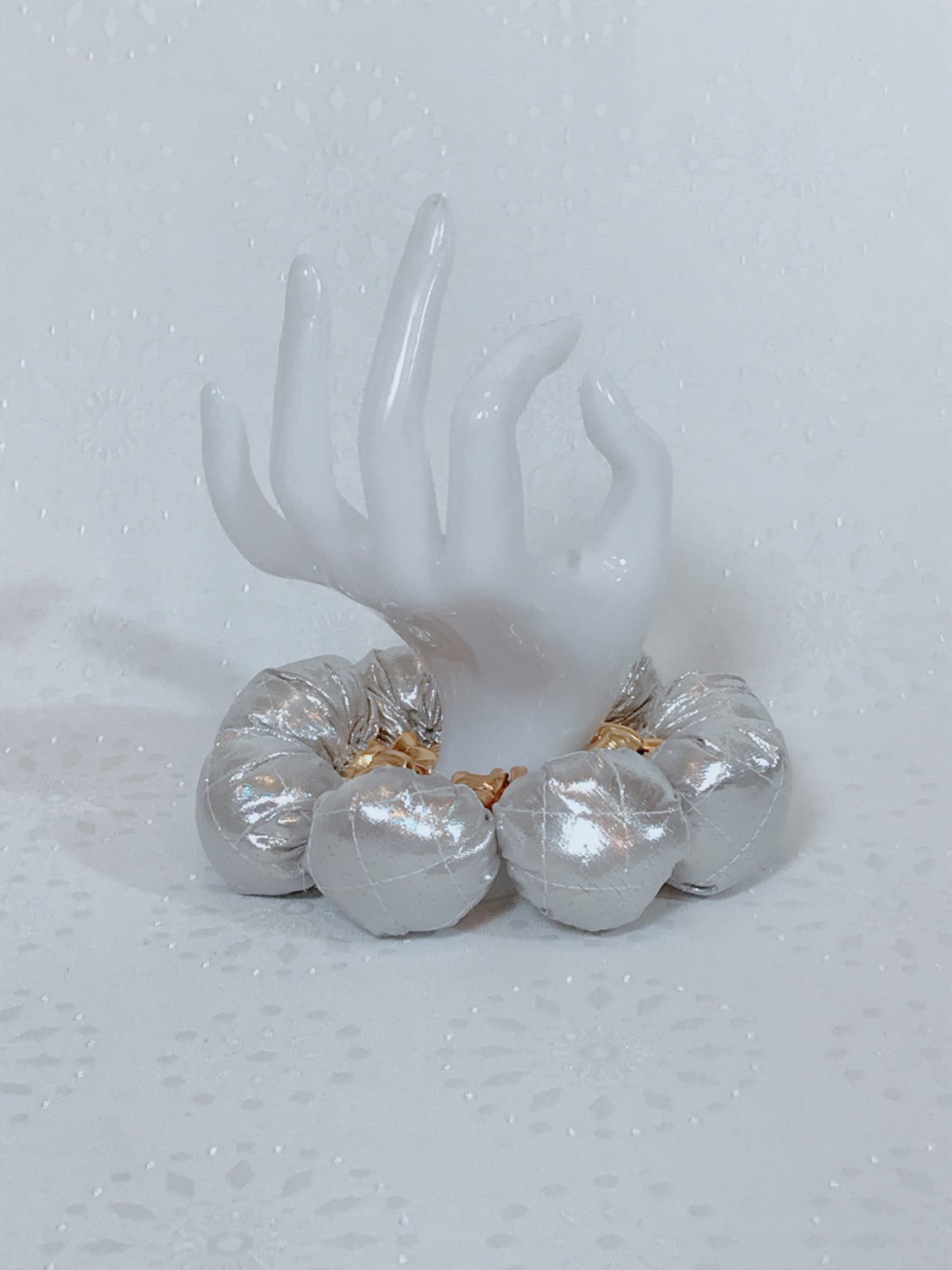 Quilting silver bracelet8♡ブレスレット