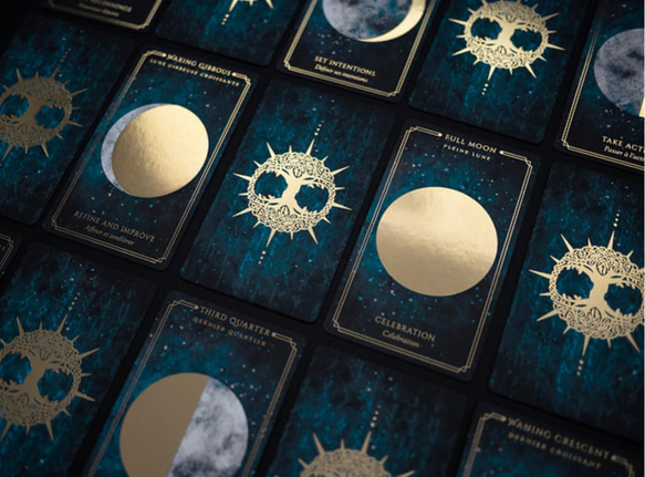 ルーニックオデッセイオラクルカード　Green 英語