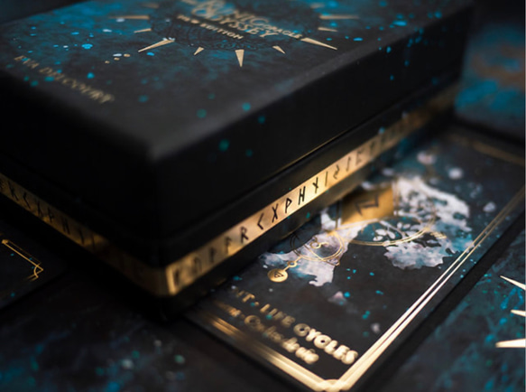 ルーニックオデッセイオラクルカード　Green 英語