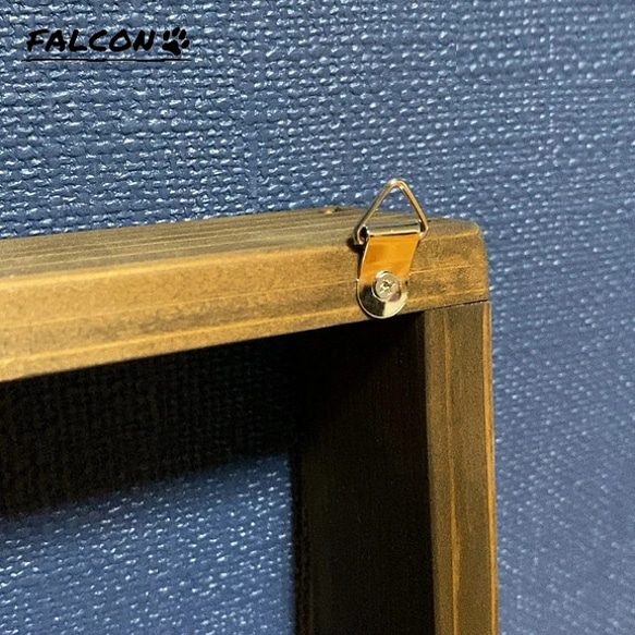 [工房FALCON] 壁掛けシェルフ　オークカラーver. 5枚目の画像