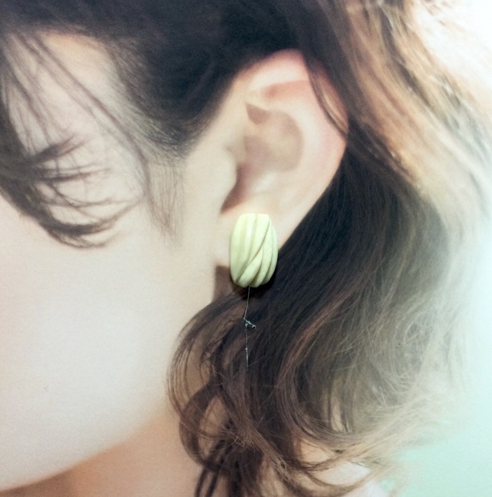 本象牙　イヤリング　MY-13