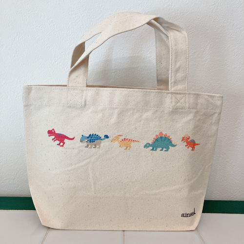 Bernhard Willhelm ベルンハルト 恐竜柄トートバッグ BERNHARD WILLHELM（ベルンハルトウィルヘルム）の「BERNHARD WILLHELM