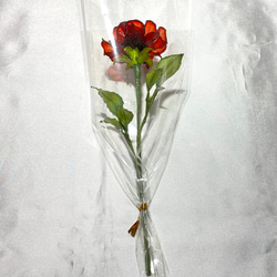 ミニミニサイズ　薔薇　〜ディップアート〜　アメリカンフラワー　薔薇の花 9枚目の画像